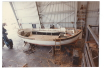 life boat  conversion to day cruiser